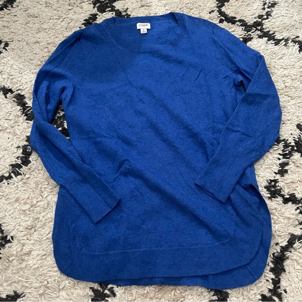 J. Crew Blue wool sweater